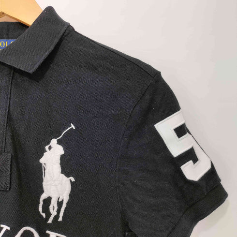 ポロラルフローレン POLO RALPH LAUREN ビックポニーロゴ刺繍 NEW YORK ラガーシャツ メンズ import:XS