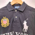 ポロラルフローレン POLO RALPH LAUREN ビックポニーロゴ刺繍 NEW YORK ラガーシャツ メンズ import:XS