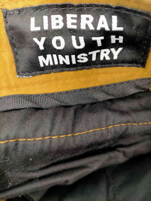 LIBERAL YOUTH MINISTRY WIDE BROWN PANTS メンズ