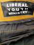 LIBERAL YOUTH MINISTRY WIDE BROWN PANTS メンズ