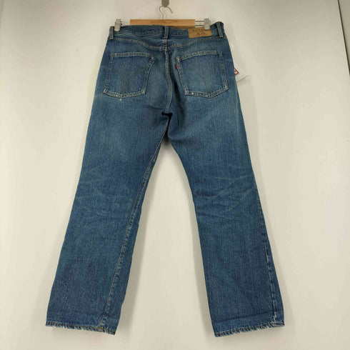 ヒステリックグラマー HYSTERIC GLAMOUR 21SS ボタンフライ スタッズストレートデニムパンツ メンズ US:30-31