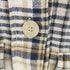 ザラ ZARA クロップドチェックシャツ レディース import:M