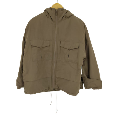 ユニクロ UNIQLO ハイブリッドダウンオーバーサイズパーカ レディース JPN:L