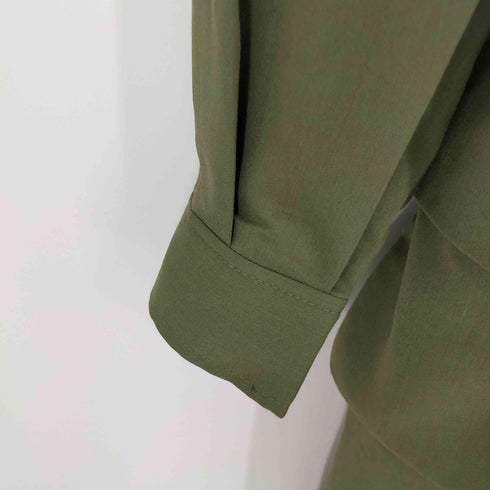 ルーシュ LOUCHES ビッグカラー フラップポケット ライトジャケット レディース ONE SIZE
