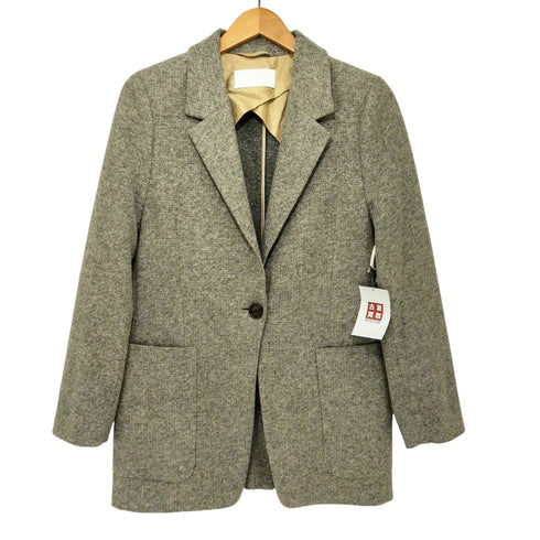 ボスヒューゴボス BOSS HUGO BOSS ウール1Bテーラードジャケット レディース 4