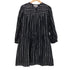 イザベルマランエトワール ISABEL MARANT ETOILE インド綿 ラメ ストライプ クロップド ワンピース レディース JPN:36