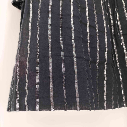 イザベルマランエトワール ISABEL MARANT ETOILE インド綿 ラメ ストライプ クロップド ワンピース レディース JPN:36
