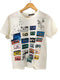 フラボア FRAPBOIS フロントプリント クルーネック Tシャツ レディース JPN:2