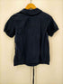 トリココムデギャルソン tricot COMME des GARCONS 03SS AD2002 丸襟 リブギャザー S/S シャツ レディース