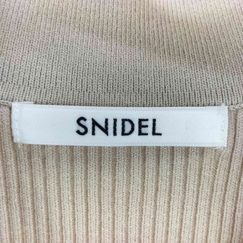 スナイデル snidel シアースリーブニットプルオーバー レディース ONE SIZE