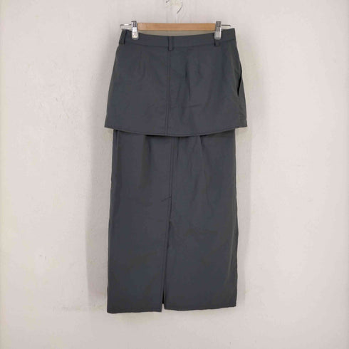 シテン CITEN エプロン レイヤード スカート レディース JPN:M