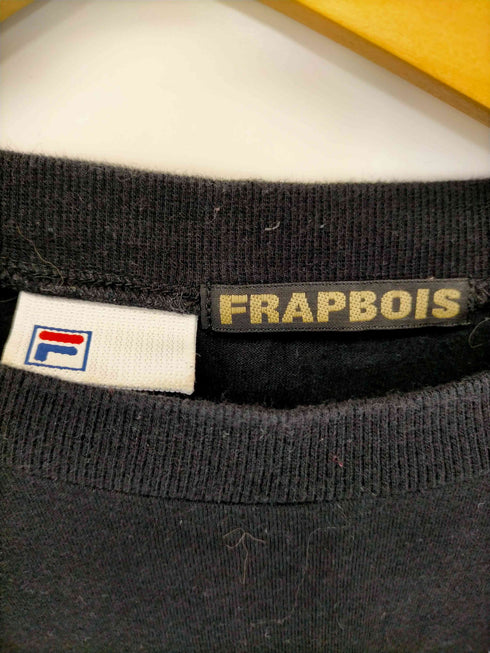 フラボア FRAPBOIS プリント切替 クルーネック Tシャツ レディース JPN:2
