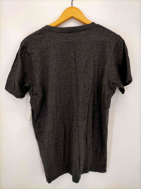 ズッカ ZUCCa ロゴ刺繍 クルーネック Tシャツ レディース JPN:M