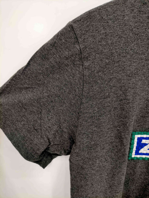 ズッカ ZUCCa ロゴ刺繍 クルーネック Tシャツ レディース JPN:M