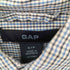 ギャップ Gap 00s チェック レギュラーカラーシャツ メンズ JPN:S