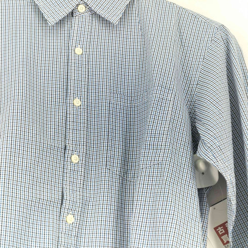 ギャップ Gap 00s チェック レギュラーカラーシャツ メンズ JPN:S