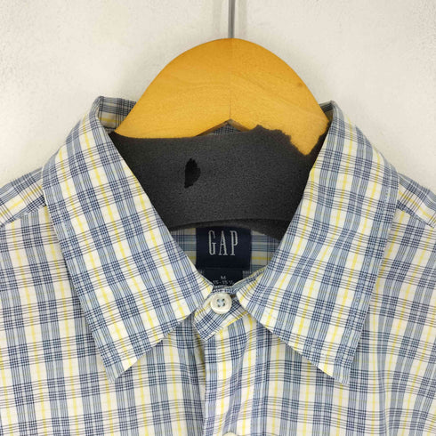 ギャップ Gap 00s チェック レギュラーカラーシャツ メンズ JPN:M