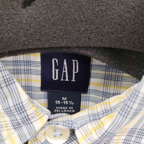 ギャップ Gap 00s チェック レギュラーカラーシャツ メンズ JPN:M