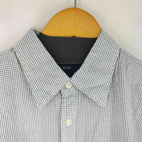 ギャップ Gap 00s 格子 レギュラーカラーシャツ メンズ JPN:S