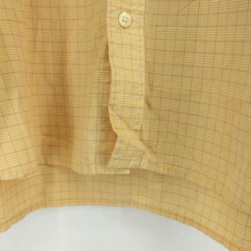 ギャップ Gap 00s チェック 80s two ply poplin レギュラーカラーシャツ メンズ JPN:S