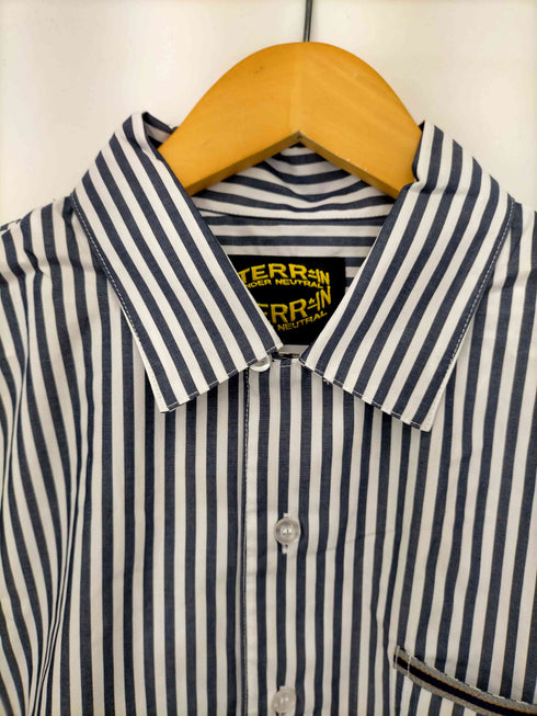INTERR-IN GENDER NEUTRAL 24SS ジェンダーレス 2ウェイ ボーイフレンドシャツ レディース S~M