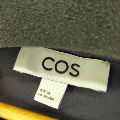コス COS コットンナイロンスキッパーシャツワンピース レディース 38