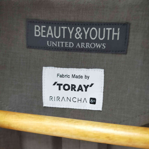ビューティーアンドユースユナイテッドアローズ BEAUTY & YOUTH UNITED ARROWS TORAY「リランチェ&+」 コンフォートジャケット 「リランチェ&+」 1P テーパード パンツ -セットアップ メンズ S/M