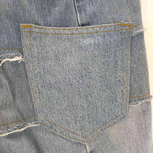 リメイクデニムパンツ メンズ