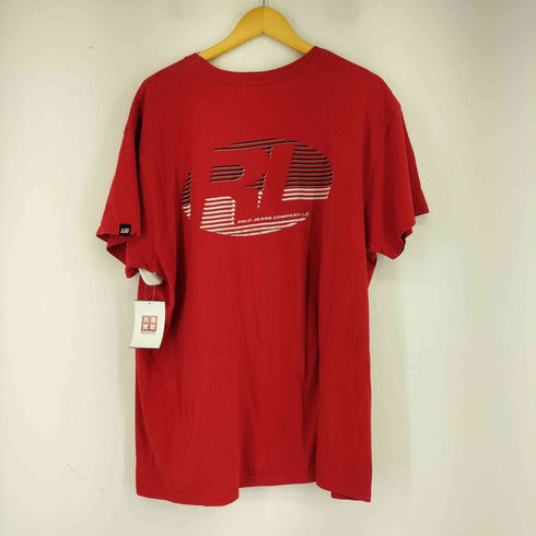 ポロジーンズカンパニーラルフローレン POLO JEANS COMPANY RALPH LAUREN 90s ロゴプリントクルーネックTシャツ メンズ JPN:XL