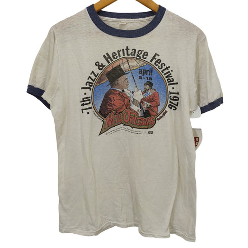 プリントクルーネックショートスリーブTシャツ メンズ