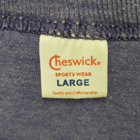 チェスウィック Cheswick プリントクルーネック Tシャツ メンズ LARGE