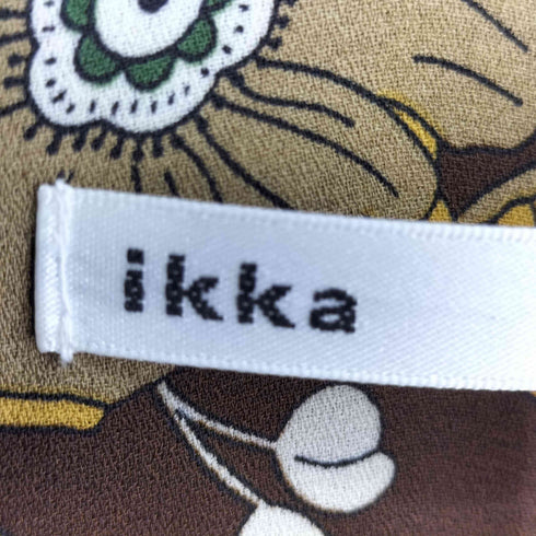 イッカ ikka 花柄マキシワンピース レディース JPN:L