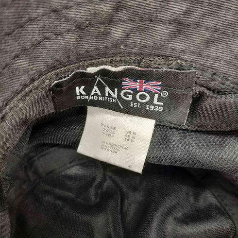カンゴール KANGOL ウォッシュドバケットハット レディース