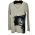 バジュラ bajra フロントプリントVネックTシャツ メンズ JPN:1