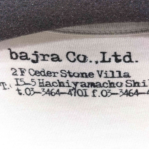 バジュラ bajra フロントプリントVネックTシャツ メンズ JPN:1