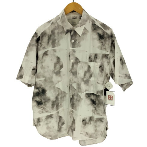 スタジオニコルソン STUDIO NICHOLSON 20SS PRINTED TWILL COTTON OVERSIZED SHORT SLEEVE SHIRT メンズ import:XS