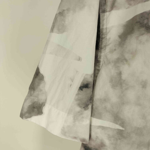 スタジオニコルソン STUDIO NICHOLSON 20SS PRINTED TWILL COTTON OVERSIZED SHORT SLEEVE SHIRT メンズ import:XS