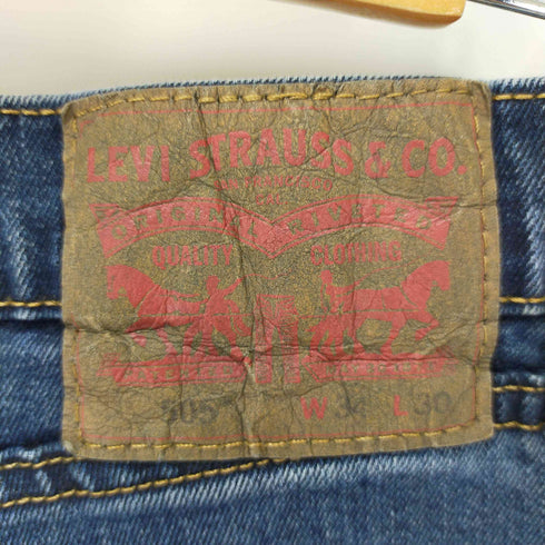 リーバイス LEVI STRAUSS&CO ボタン裏4090 後染め505デニムパンツ メンズ W34L30
