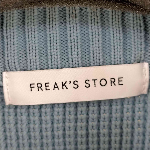 フリークスストア FREAKS STORE ポリ ボーダー クルーネックニット メンズ JPN:L