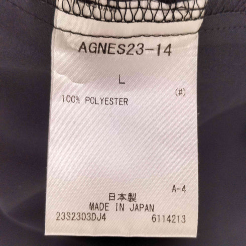 アニエスベー agnes b. 23SS JID9 BLOUSON ウィンドブレーカー フルジップ ジャケット メンズ O