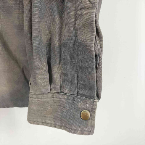 カーハート Carhartt WEATHERED CANVAS SHIRTS JACKET タイダイ ダックカバーオール メンズ 2XLW