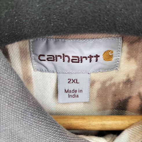 カーハート Carhartt WEATHERED CANVAS SHIRTS JACKET タイダイ ダックカバーオール メンズ 2XLW