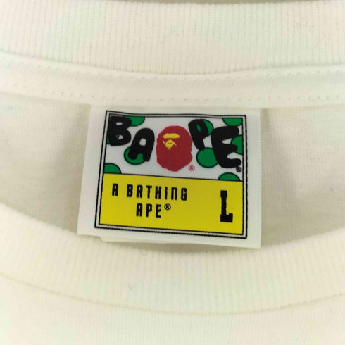 アベイシングエイプ BAPE by A BATHING APE COLORS SHARK PONR TEE カラーシャーク クルーネックTシャツ メンズ JPN:L