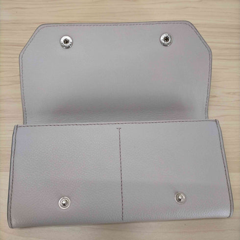 ジェイアンドエムデヴィッドソン J&M Davidson シボ革 長財布 レディース ONE SIZE