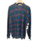 プロントウォモ PRONTO UOMO 80-90s MADE IN ITALY 総柄コットンニット レーヨン メンズ import:XXL