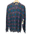 プロントウォモ PRONTO UOMO 80-90s MADE IN ITALY 総柄コットンニット レーヨン メンズ import:XXL