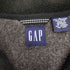 ギャップ Gap 90S オールド デカタグ リフレクター パイピング ハーフジップ フリース バイカラー ジャケット メンズ import:L