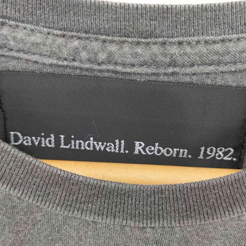 David Lindwall.Reborn.1982. アメコミキャラクターデザインコットンクルーネックTシャツ メンズ XXS