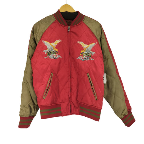 フメイ vache 鷲刺繍 キルティングスカジャン メンズ JPN:M