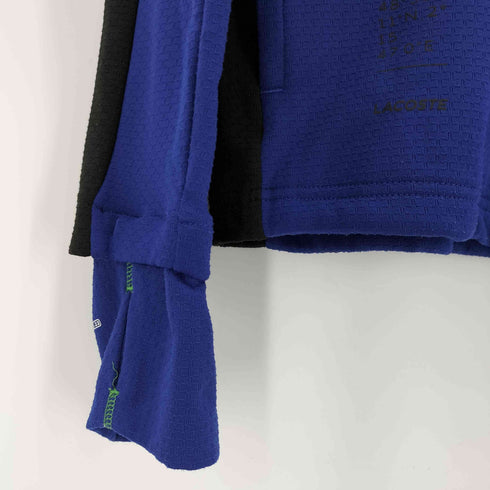 ラコステスポーツ LACOSTE SPORT マルチ プリント ジャージ フリース ジャケット メンズ import:M